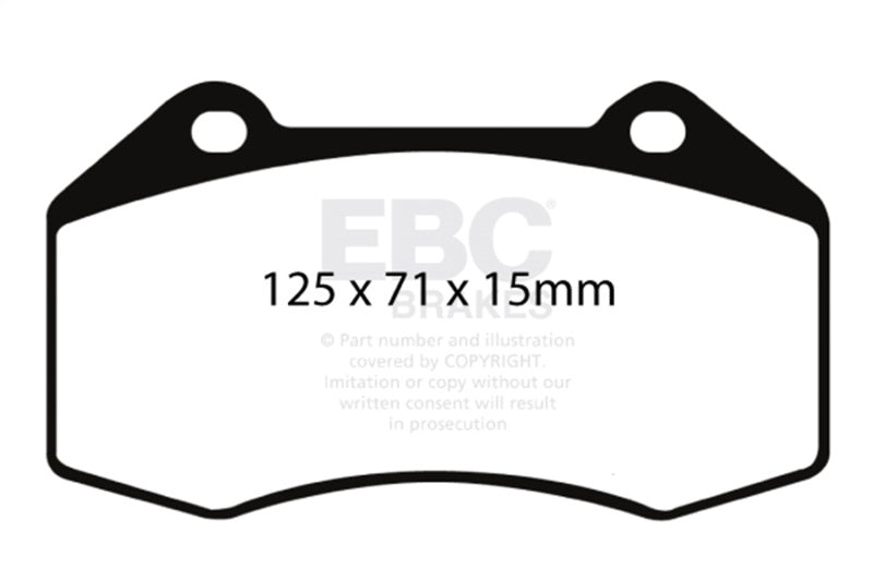 EBC 08-10 Chevrolet Cobalt SS Bluestuff Front Brake Pads