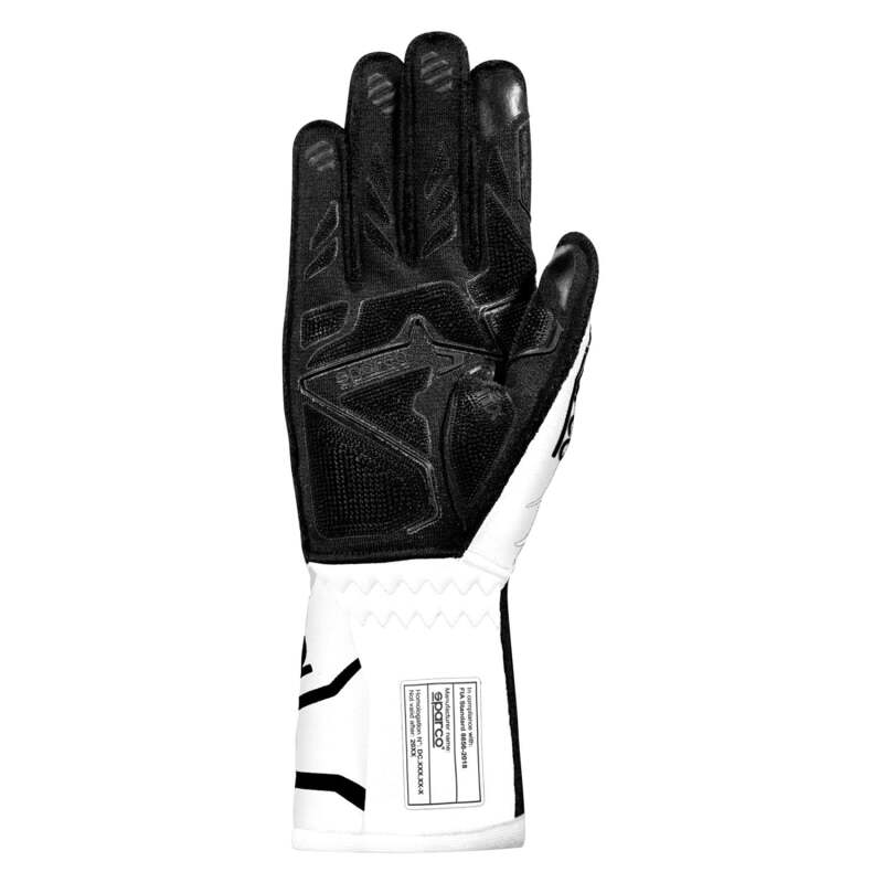 Sparco Glove Tide Wht/Blk 9