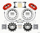 Wilwood Narrow Superlite 4R Rear Kit 12.88in Drilled Red 99-05 WRX / 99-07 Impreza