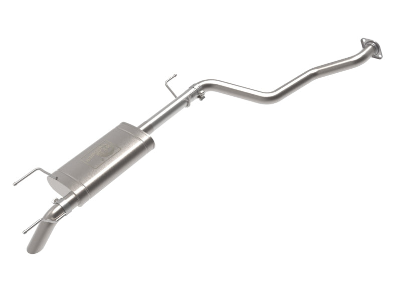 aFe 2024 Toyota Tacoma L4-2.4L ROCK BASHER 2.5in 409 Stainless Steel Cat-Back Exhaust System