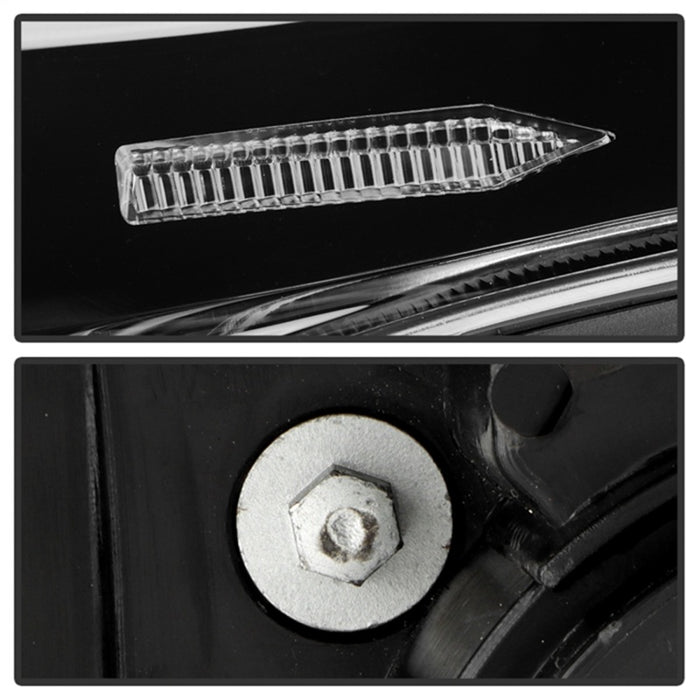 Spyder 15-20 GMC Yukon  Halogen Model Only Projector Headlights - Black (PRO-YD-GY15HALSI-SBSEQ-BK)