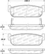 StopTech Street Brake Pads - Front