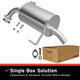 BRE Exhaust 05-09 Outback 2.5L Muffler Kit