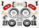 Wilwood AERO6 Front Hub Kit 14.00 Drilled Red 67-69 Camaro 64-72 Nova Chevelle