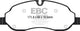 EBC 15+ Ford Transit 2.2 TD Ultimax2 Front Brake Pads