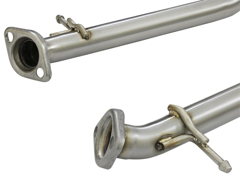 aFe Takeda 16-17 Lexus RC 200T 2.0L (t) 2in. SS Axle-Back Exhaust System w/Polished Tips