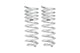 Eibach 21-24 Chevrolet Suburban SUV 4WD GMT T1XX Pro-Lift Springs - Rear Only (Set of 2)