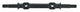 SPC Performance CROSS SHAFT: 5-1/2in. CNTR