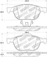 StopTech Street Touring 04-09 Mazda 3 Front Brake Pads