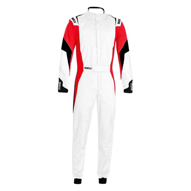 Sparco Suit Competition (Boot Cuff) 58 White/Red