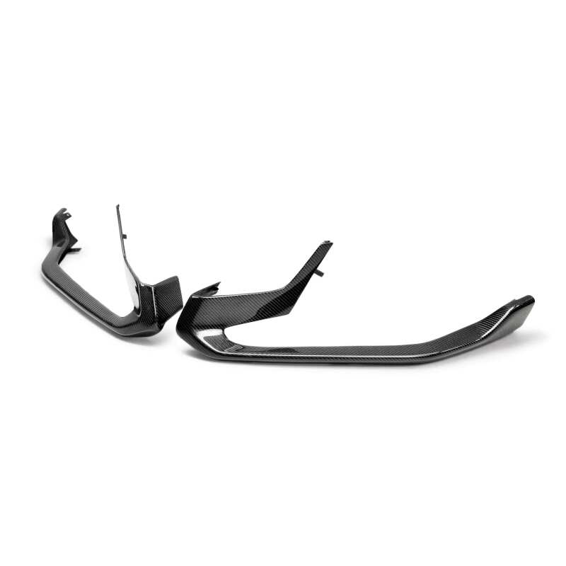 Anderson Composites 20-22 Ford Mustang Shelby GT500 Carbon Fiber Front Bumper Trim