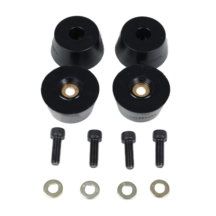 Energy Suspension 96-02 Toyota 4Runner Front Hyper Flex Bump Stop Set - Black