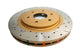 DBA 05-07 Nissan Frontier 4.0L 2WD/4WD Front Drilled & Slotted 4000 Series Rotor