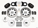 Wilwood Forged Dynalite Front Kit 12.19in Drilled 1965-1969 Mustang Disc & Drum Spindle