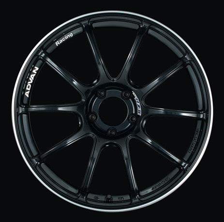 Advan RZII 19x8.0 +47 5x100 Racing Gloss Black Wheel