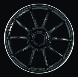 Advan RZII 19x10.0 +25 5-114.3 Racing Gloss Black Wheel
