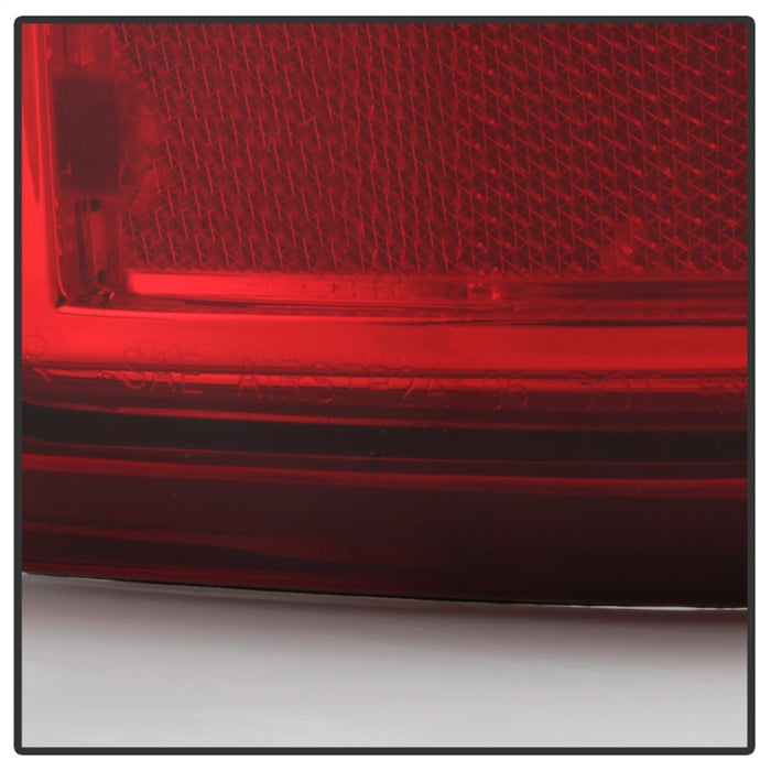 xTune Chevy Silverado 1500/2500/3500 99-02 LED Tail Lights Red Clear ALT-ON-CS99-LED-RC