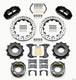 Wilwood Narrow Superlite 4R Rear Kit 12.88in Drilled Speedway Eng Floater w/ New Style End