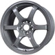 Gram Lights 57DR 19x10.5 +35 5x112 Glossy Gray Wheel