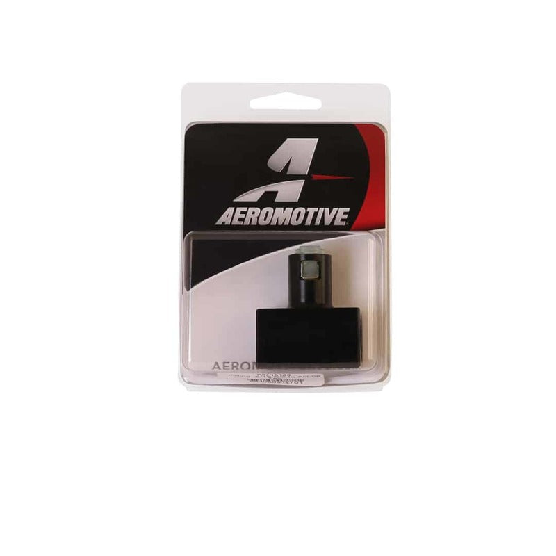 Aeromotive Fitting - Tee - 2x AN-08 Port - 3/8 Quick Connect