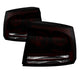 xTune Dodge Charger 05-08 OEM Style Tail Lights Dark Red ALT-JH-DC05-OE-RSM