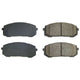 Power Stop 2020 Hyundai Sonata Front Z16 Evolution Ceramic Brake Pads