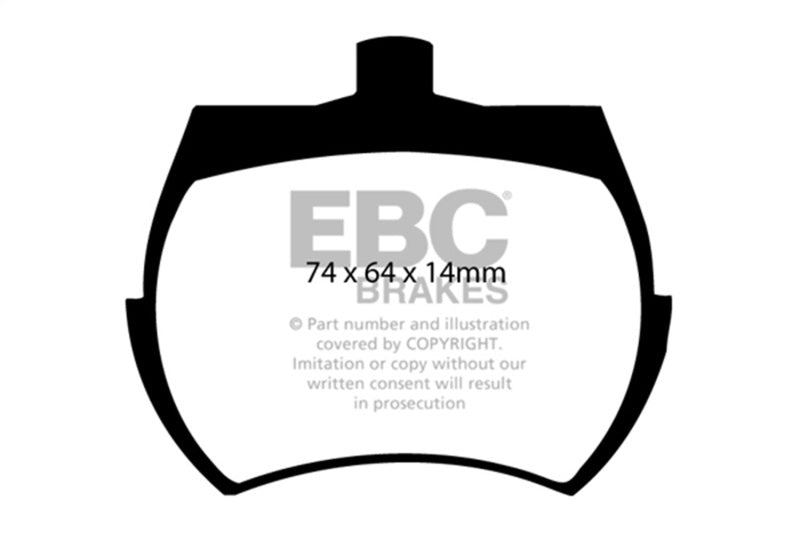 EBC Brakes Redstuff Ceramic Brake Pads