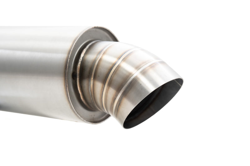 Megan Racing Universal Turndown Exhaust Muffler 2.5" - LWT-MU-FD2.5