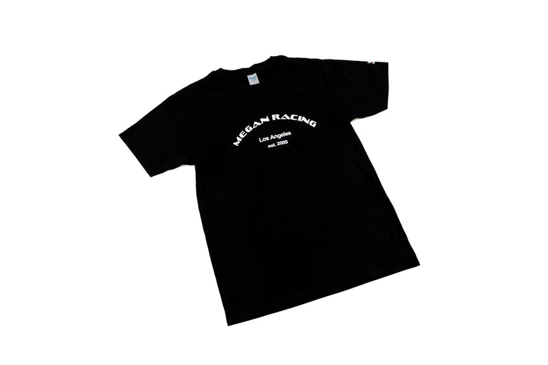 Megan Racing Megan Racing Logo T-Shirt V2- Black