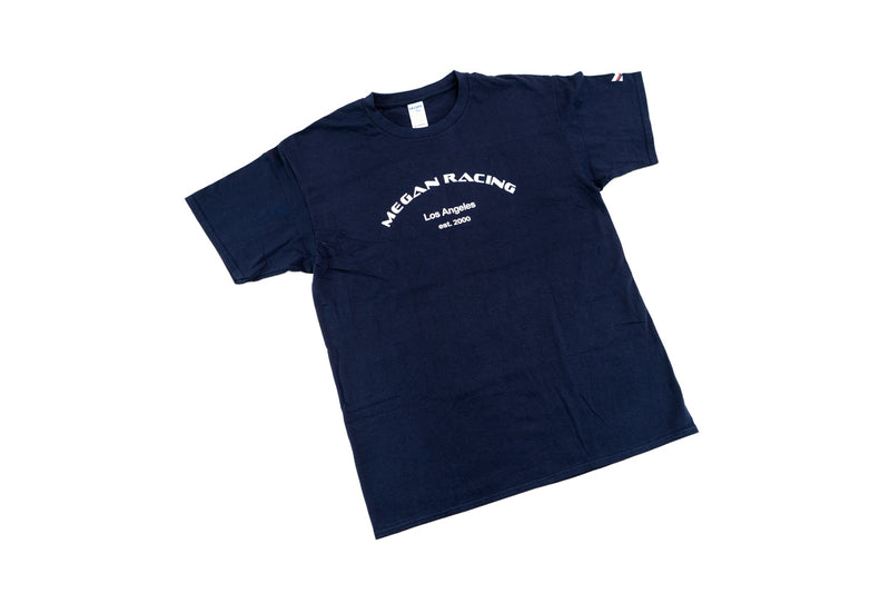 Megan Racing Megan Racing Logo T-Shirt V2- Blue