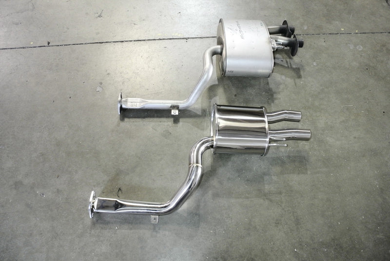 Megan Racing Kia Stinger V6 18+ Exhaust System - MR-CBS-KST18-M + MR-CBS-KST18-R