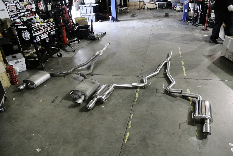 Megan Racing Ford Mustang 15-19 2.3 Turbo Exhaust System (EXC V6 & V8) - MR-CBS-FM15L4