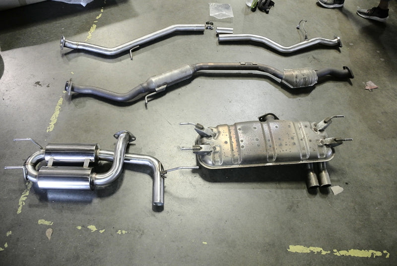Megan Racing Mazda MX-5 2016+ Cat-Back Exhaust System (V3) - LWT-CBS-MMX515-V3-R+M