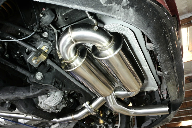Megan Racing Mazda MX-5 2016+ Cat-Back Exhaust System (V3) - LWT-CBS-MMX515-V3-R+M