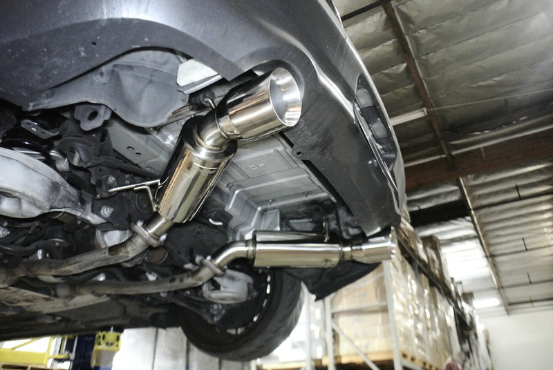Megan Racing Infiniti G37 Coupe 08-13 / Q60 14-15 Dual Canister Exhaust System - LWT-ABE-IG08