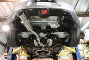 Megan Racing Nissan 370z 09-21 Single Exit Exhaust System - Stainless Tip - LWT-CBS-N7Z-DS
