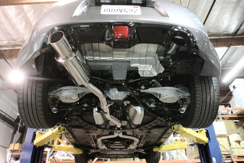 Megan Racing Infiniti G37 08-13 / Q60 14-15 (Coupe, RWD) Single Exit Exhaust System - Stainless Tip - LWT-CBS-N7Z-DS + LWT-XT