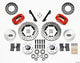 Wilwood Forged Dynalite Front Kit 11.00in Drilled Red 79-81 Camaro