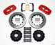 Wilwood AERO4 Rear Kit 14.25in Drilled Red 2010-2015 Camaro