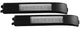ANZO LED Mirror Lights 2009-2014 Ford F-150 LED Mirror Lights Clear w/ Amber LED