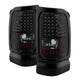 xTune Dodge Ram 1500 94-01 / Ram 2500/3500 94-02 LED Tail Lights Black Smoke ALT-ON-DRAM94-LED-BSM