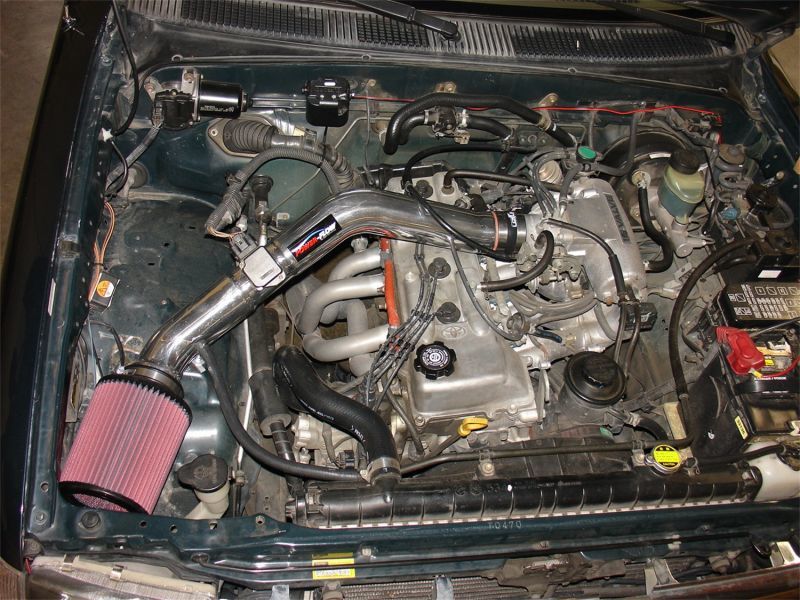 Injen 97-99 Tacoma 4 Cyl. only Wrinkle Black Power-Flow Air Intake System