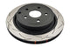 DBA 09 Pontiac G8 V8 6.0L Rear Slotted 4000 Series Rotor