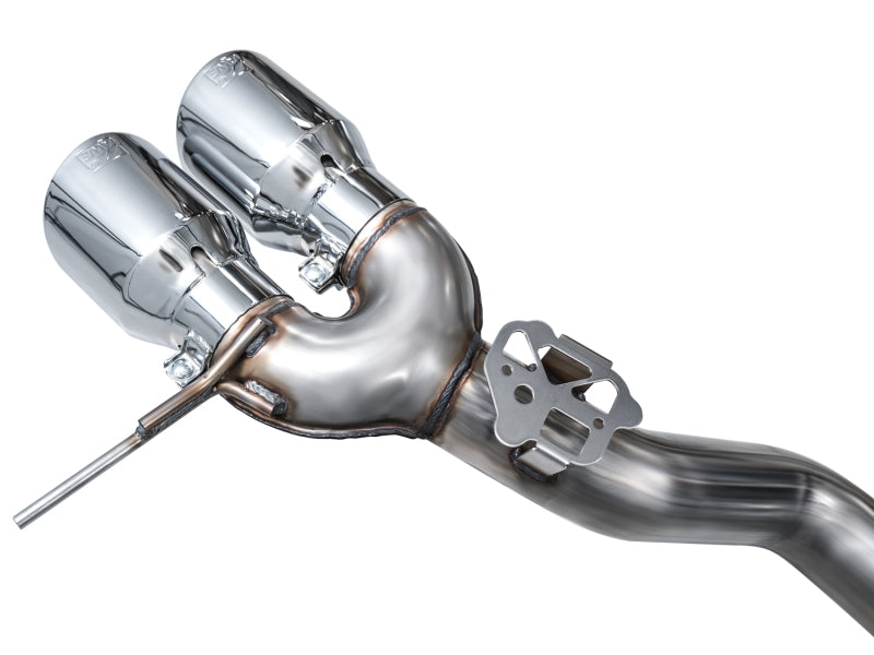 AWE Tuning 23-24 BMW G87 M2 Track Edition Exhaust - Chrome Silver Tips