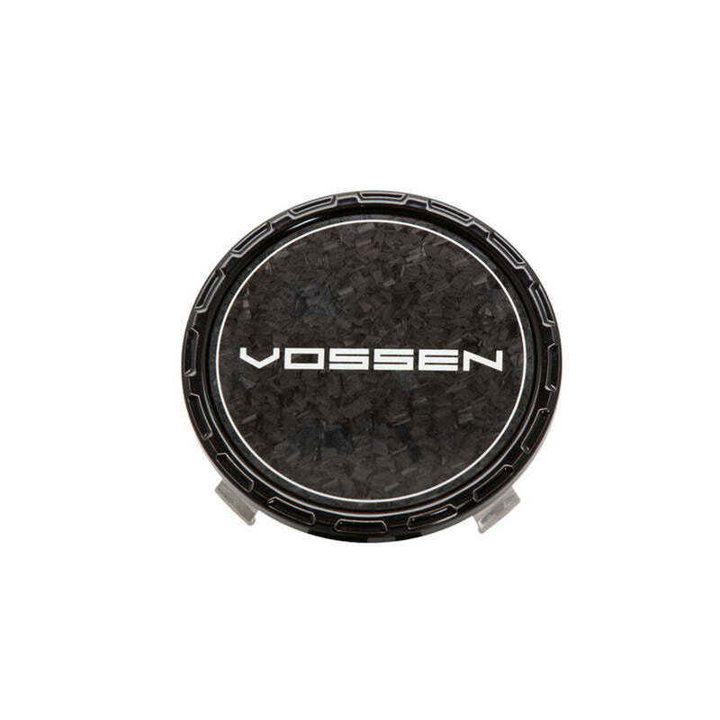 Vossen Classic Carbon Billet Sport Cap 2.0 - Small (VHF) - Transparent Clear - Twill Weave (Gloss)