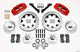 Wilwood Dynapro 6 Front Hub Kit 12.19in Drilled Red 79-81 Camaro