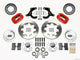Wilwood Forged Dynalite Front Kit 11.75in Red 59-64 Chevy Impala / 63-64 Corvette