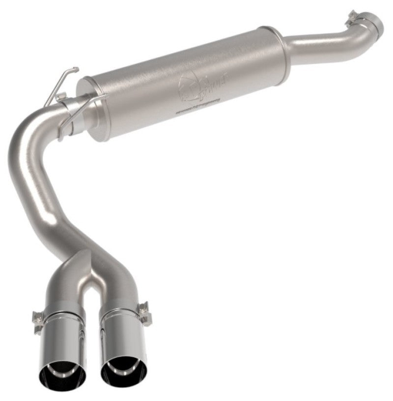 aFe POWER Rebel Series 3.5in SS Cat Back Exhaust w/Pol Tips 19-21 RAM V8-6.4L Hemi