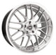 Enkei Lusso 20 x 9.5 40mm Offset 5x114.3 Bolt Pattern Hyper Silver w/ Machined Lip Wheel