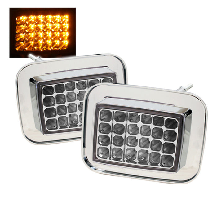 xTune Hummer H2 Corner Lights Clear CCL-HUMMER-C